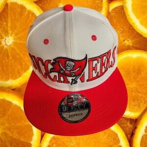 Tampa Bay Buccaneers‎ New Era 9FIFTY Snapback NFL Hat Cap Red White